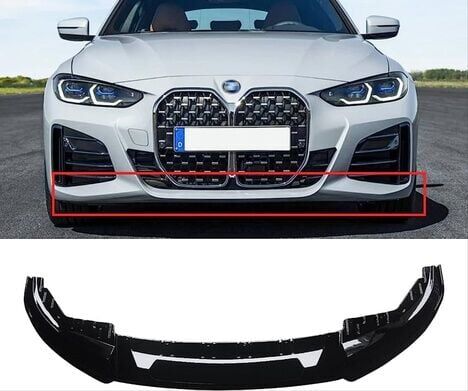 Bmw 4 Serisi G26 Uyumlu M Performance Ön Lip (4 Kapı)