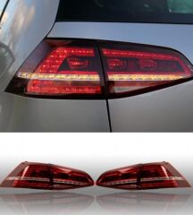 Volkswagen Golf 7 MK7 2012-2018 İçin Uyumlu  Led Stop 7 Highline Görünümlü