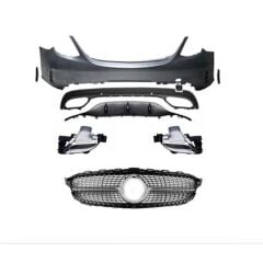 Mercedes W205 C Serisi Uyumlu Yedek Parça Makyajlı Amg Body Kıt (Oem Amg Dönüşüm)