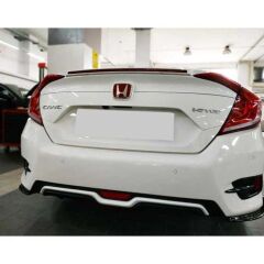 Honda Civic FC5 Uyumlu 2016-2020 Difüzör Karbon