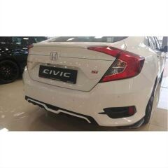 Honda Civic FC5 Uyumlu 2016-2020 Difüzör Karbon