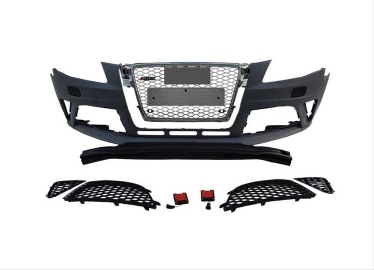 Audı A4 2008-2012 Rs4 Ön Tampon Panjur Seti