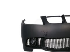 Bmw 3 Serisi E90 2009-2011 İçin Uyumlu LCI M3 Görünüm Ön Tampon + Panjur (Sis Lambaları Dahil)