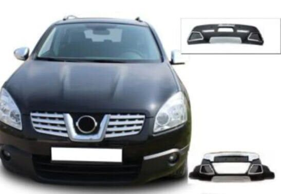 Nissan Qashqai 2006-2010 Uyumlu Ön ve Arka Tampon Koruma