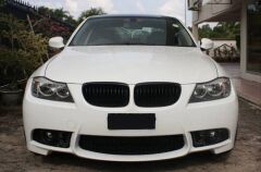 Bmw 3 Serisi E90 2005-2008 İçin Uyumlu Yedek Parça M3 Görünüm Ön Tampon + Panjur (Sis Lambaları Dahil)
