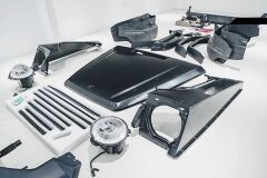 W463 G Serisi için Uyumlu Yedek Parça  G63 Görünüm Body Kit Full Set  (2004-2018)