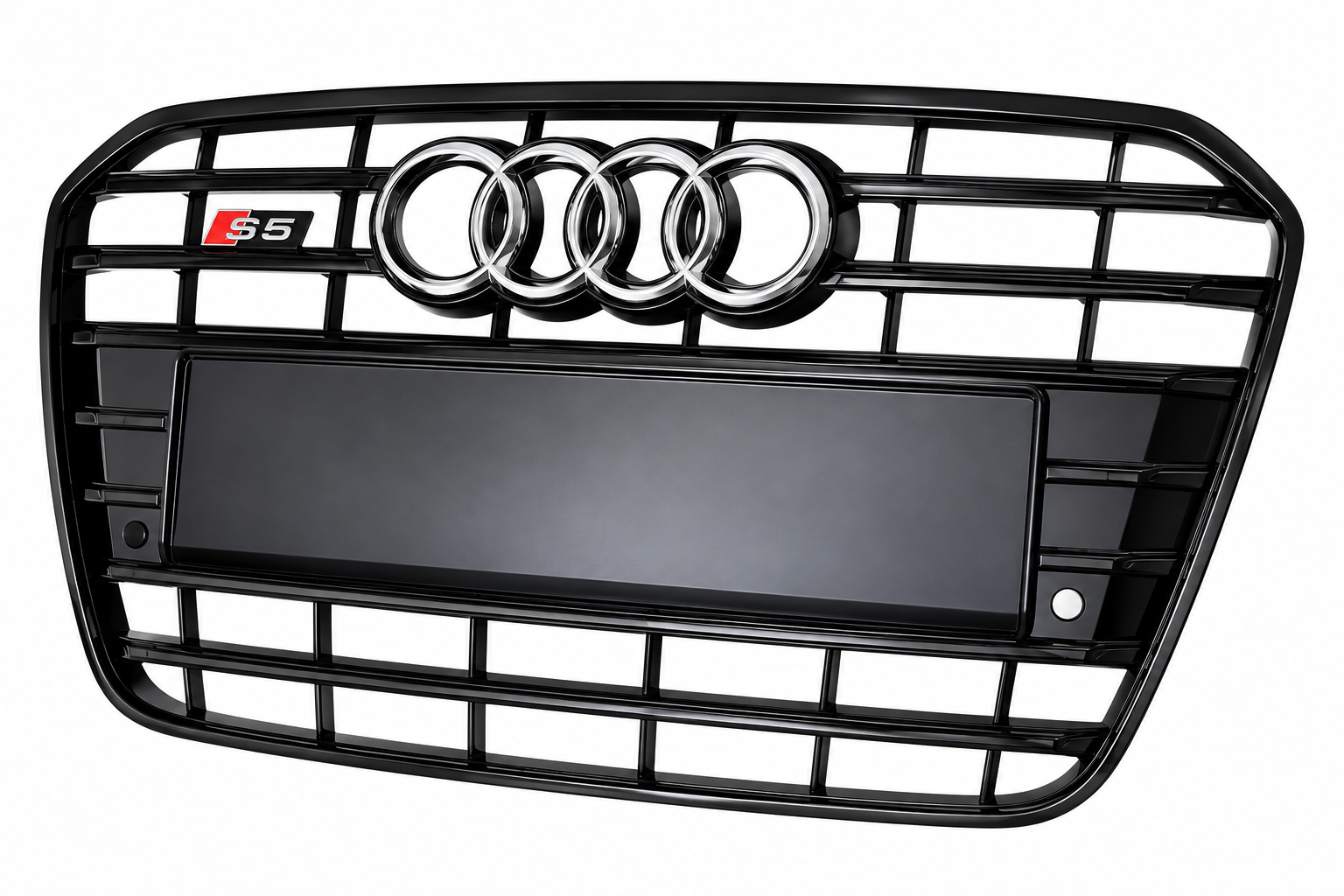 Audi A6 2015-2018 İçin Uyumlu Panjur S6 Siyah