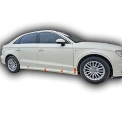 Audi A3 2015 Sedan Uyumlu Yan Marşpiyel Boyasız