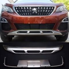 Peugeot 3008 2016+Uyumlu Ön ve Arka Koruma Difüzör / Metal