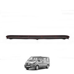 Renault Trafic Uyumlu Arka Tampon Eşiği Parlak Siyah 2001 - 2014