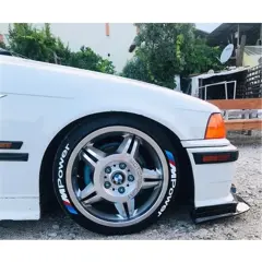 Bmw M Power Uyumlu Lastik Yazısı Seti 8 Adet