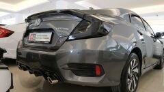 Honda Civic Fc5 Uyumlu 2016-2020 Difüzör Çift Egzoz Piano Black
