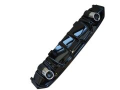 Honda Civic Fc5 Uyumlu 2016-2020 Difüzör Çift Egzoz Piano Black