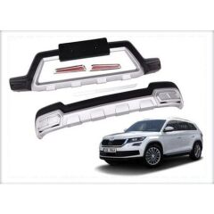 Skoda Kodiaq Uyumlu 2017+ Ön ve Arka Tampon Koruma