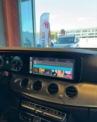 Mercedes E Kasa W214 Orjinal Ekrana Carplay+And.Auto İnterface
