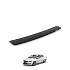 Skoda Octavia Uyumlu 2013 - Arka Tampon Eşiği Parlak