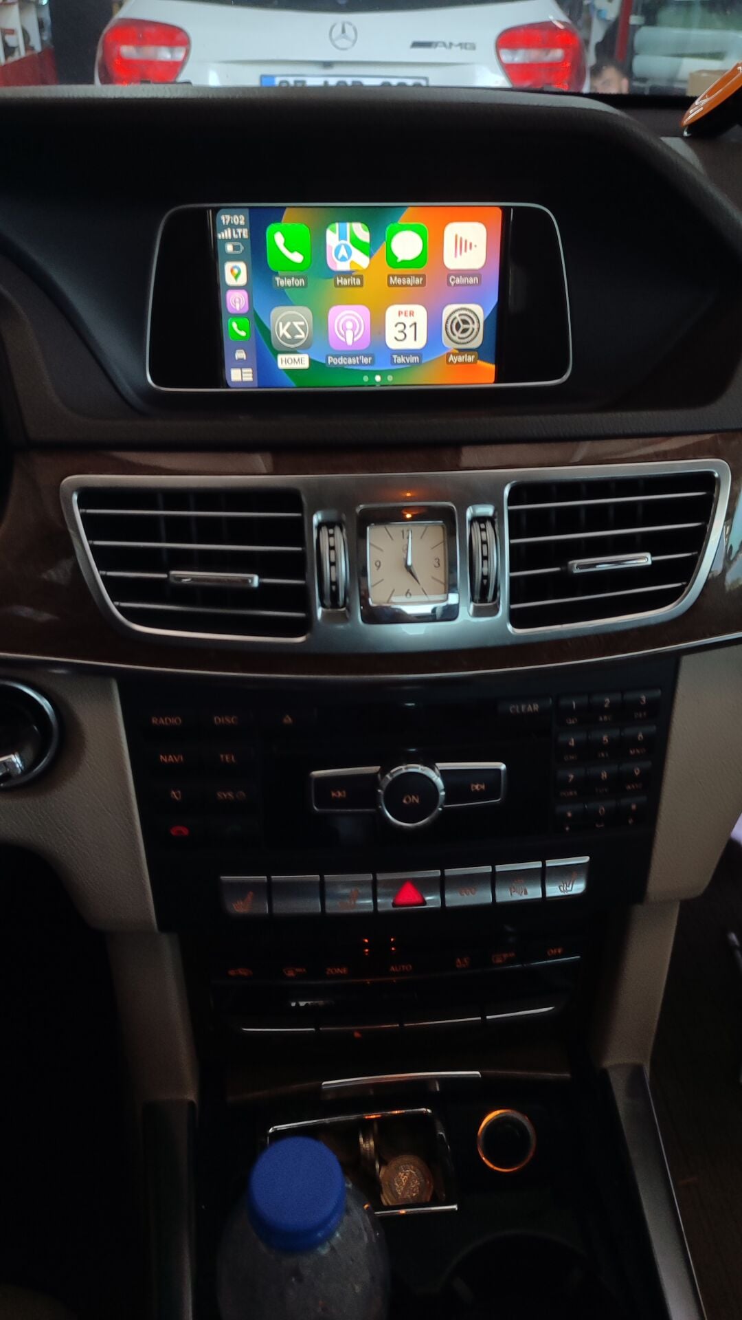 Mercedes E Kasa W212 Orjinal Ekrana Carplay+And.Auto İnterface
