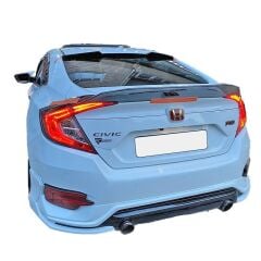 Honda Fc5 Uyumlu Yedek Parça Spoon Spoiler Boyasız Fiber