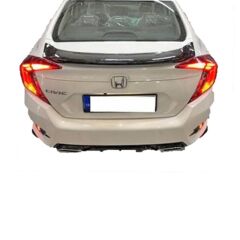 Honda Fc5 Uyumlu Spoon Spoiler Boyasız Fiber