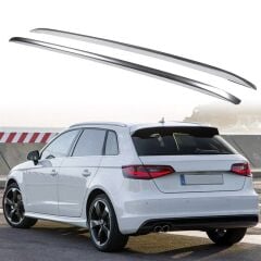 Audi A3 V8 2012-2020 OEM Uyumlu Tavan Çıtası / Gümüş