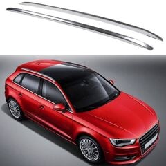 Audi A3 V8 2012-2020 OEM Uyumlu Tavan Çıtası / Gümüş