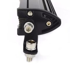 18W 17cm Düz Tek Sıra Üniversal Delici Sis Lambası Led Bar