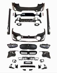 Bmw 3 Serisi 2019+ G20 İçin 2022 + Facelift Body Kit (Ön-Arka-Yan-Panjur-Egzoz-Far)
