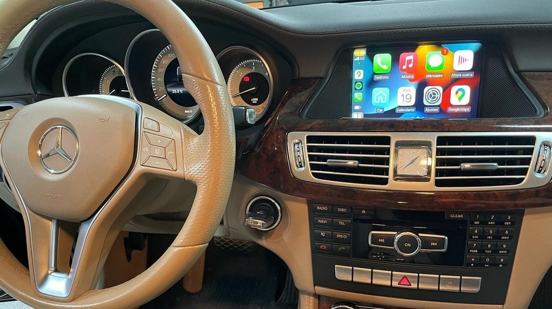 Mercedes Cls Orjinal Ekrana Carplay+And.Auto İnterface