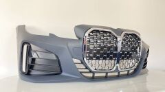Bmw 3 Serisi G20 İçin Uyumlu G22 Dönüşüm Body Kit (Krom Çerçeveli)