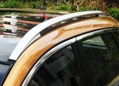 Nissan Qashqai 2014-2020 Uyumlu Yedek Parça OEM Tavan Çıtası / Gümüş