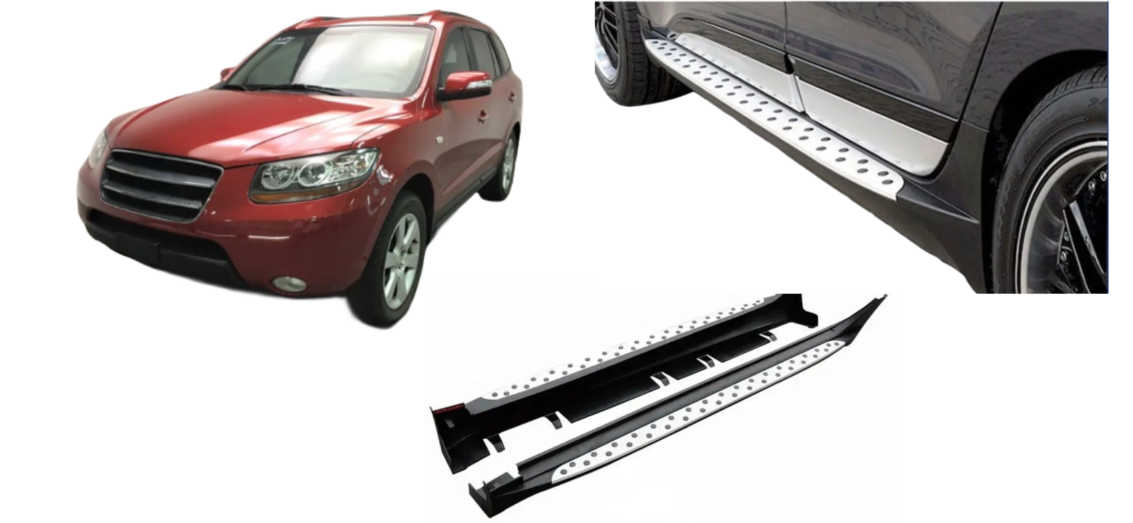 2007-2012 Santa Fe Yan Basamak Bmw Style