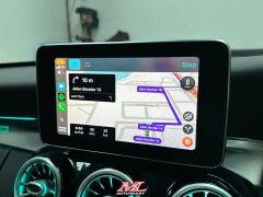 Mercedes A Kasa Orjinal Ekrana Carplay+And.Auto İnterface