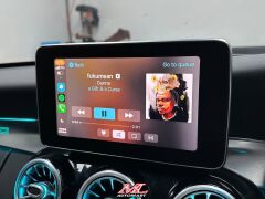 Mercedes A Kasa Orjinal Ekrana Carplay+And.Auto İnterface