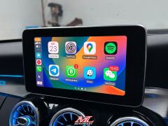 Mercedes A Kasa Orjinal Ekrana Carplay+And.Auto İnterface