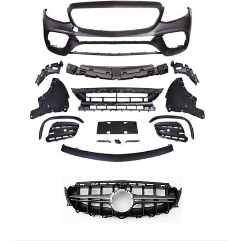 Mercedes W213 2016+ E63 Uyumlu Yedek Parça Ön Tampon & Panjur Seti