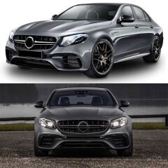 Mercedes W213 2016+ E63 Uyumlu Yedek Parça Ön Tampon & Panjur Seti