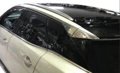 Peugeot P 3008 2016+ Uyumlu OEM Tavan Çıtası / Gümüş