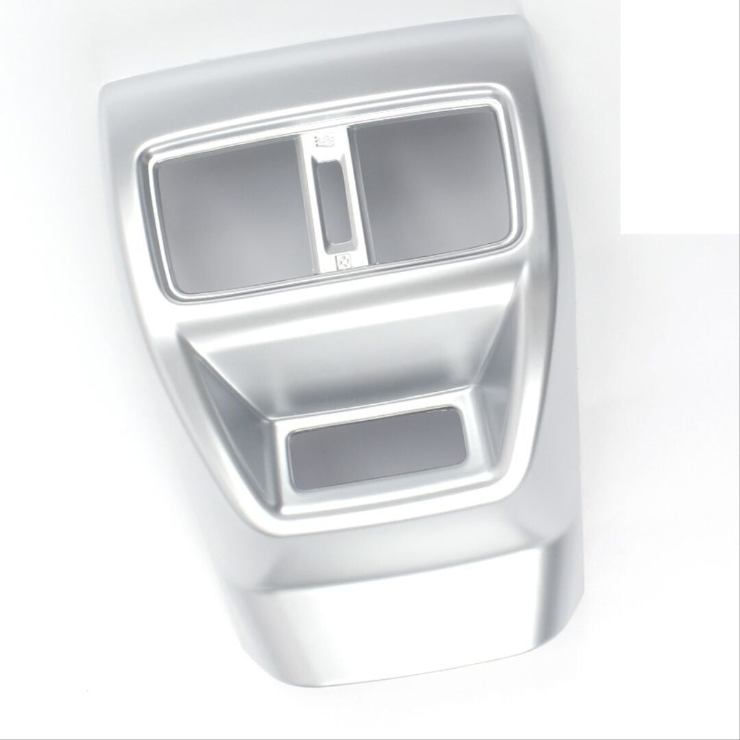 Honda Civic FE1 2022 İçin Uyumlu Arka Klima Panel Kaplama - Silver