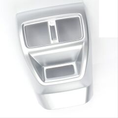 Honda Civic FE1 2022 İçin Uyumlu Arka Klima Panel Kaplama - Silver