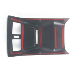 Honda Civic FE1 2022 İçin Uyumlu Arka Klima Panel Kaplama - Silver