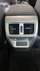 Honda Civic FE1 2022 İçin Uyumlu Arka Klima Panel Kaplama - Silver