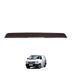Volkswagen Transporter T4 1995 - 2003 Uyumlu Yedek Parça Arka Tampon Eşiği Parlak Siyah