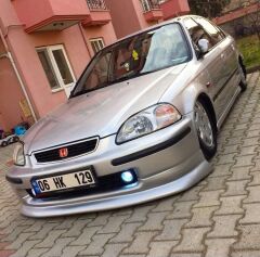 Honda Civic 1996-1999 Makyajsız Kasa CS Ön Tampon Eki Plastik