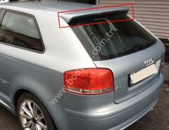 Audi A3 8P Uyumlu Yedek Parça Tek Kapı Spoiler