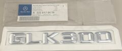 GLK300 Krom Bagaj Logosu