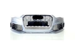 Audi A6 RS6 2015-2018  Uyumlu  Ön Tampon Set Krom Çerçeve