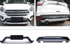 Ford Kuga Uyumlu 2016-2019 Ön ve Arka Tampon Koruma