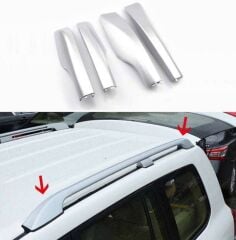 Toyota Land Cruiser 200 2008-2016 Uyumlu OEM Tavan Çıtası / Gümüş