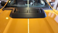 Ford Ranger T9 Kaput Üstü Kabartma Scoop 3 Parça Mat Siyah