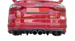 Ford Focus 3-3.5 Uyumlu Sedan Rs Style Plastik Arka Tampon Eki